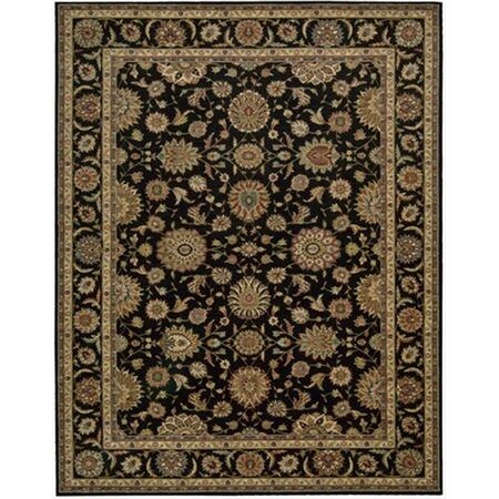 NOURISON Living Treasures Area Rug Collection Black 9 Ft 9 In. X 13 Ft 9 In. Rectangle 99446678027